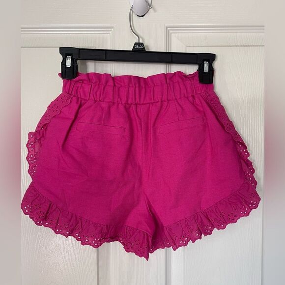 gb girls 2 piece hot pink ruffle set size L 12/14 new with tags - Picture 4 of 9